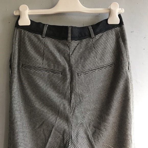 gingham high waisted trousers - Picture 10 of 16